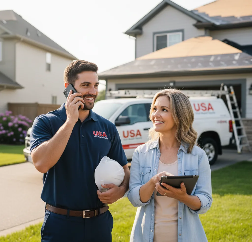 USA Roof Repair Experts customer support in Centerville